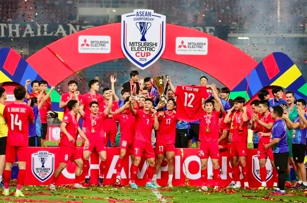 Đội tuyển Việt Nam vô địch AFF Mitsubishi Electric Cup 2024 — bảo vệ ngôi vương tại AFF Cup 2026